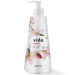 Loção Hidratante Desodorante Corporal Vida + Amor Flor de Amora Jequiti