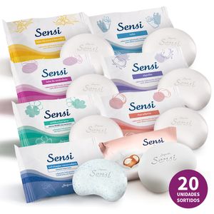 Kit de Sabonetes Sensi 20 unidades Jequiti