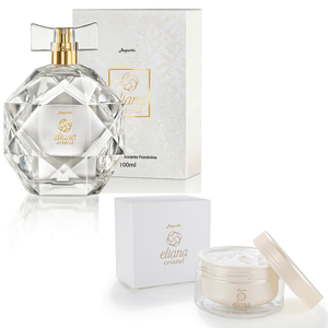 Kit Eliana Cristal com Hidratante + Colônia 100 ml Jequiti