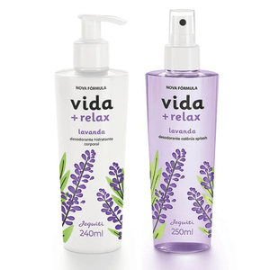 Kit Completo Vida + Relax Lavanda Jequiti