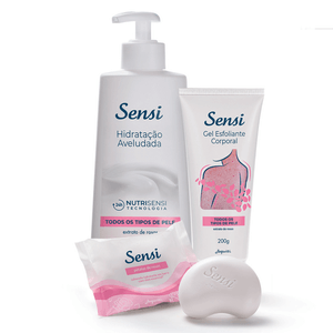 Kit Completo Sensi Extrato De Rosas Jequiti