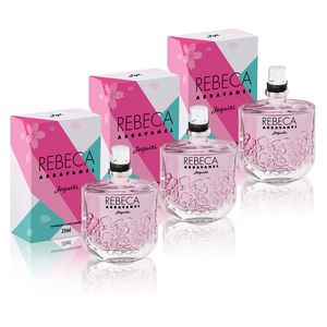 Kit Minisséries Rebeca Abravanel Jequiti, 3 x 25 ml