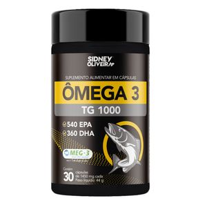 Omega 3, 1000mg 30 Capsulas Sidney Oliveira Jequiti