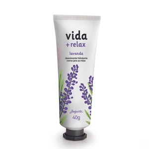 Desodorante Hidratante Creme Para As Maos Vida + Relax Lavanda Jequiti