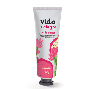 Desodorante Hidratante Creme Para As Maos Vida + Alegre Flor De Pitaya Jequiti