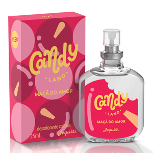 Candy Land Maçã Do Amor Desodorante Colônia Jequiti, 25 ml