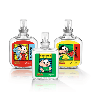 Kit Colecionável Turma da Mônica Jequiti, 3 x 25 ml