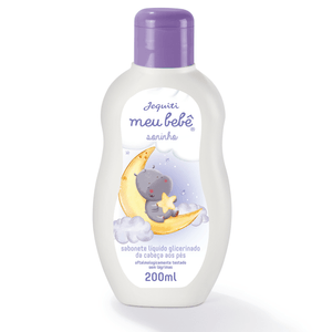 Sabonete Líquido Glicerinado da Cabeça aos Pés Meu Bebê Soninho, 200 ml