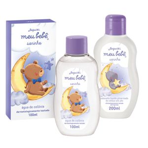 Kit Meu Bebê Água de Colônia Soninho 100 ml + Sabonete Liquido Glicerinado 200 ml