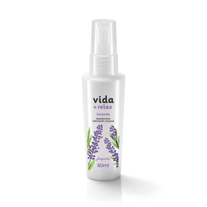 Desodorante Hidratante Corporal Vida + Relax Lavanda, 60 ml