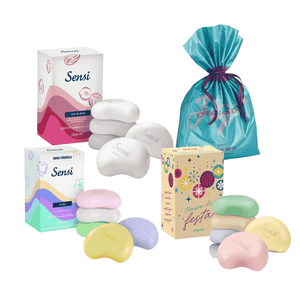 Kit Sabonetes Sensi Mix de Fragrâncias e Hidratação
