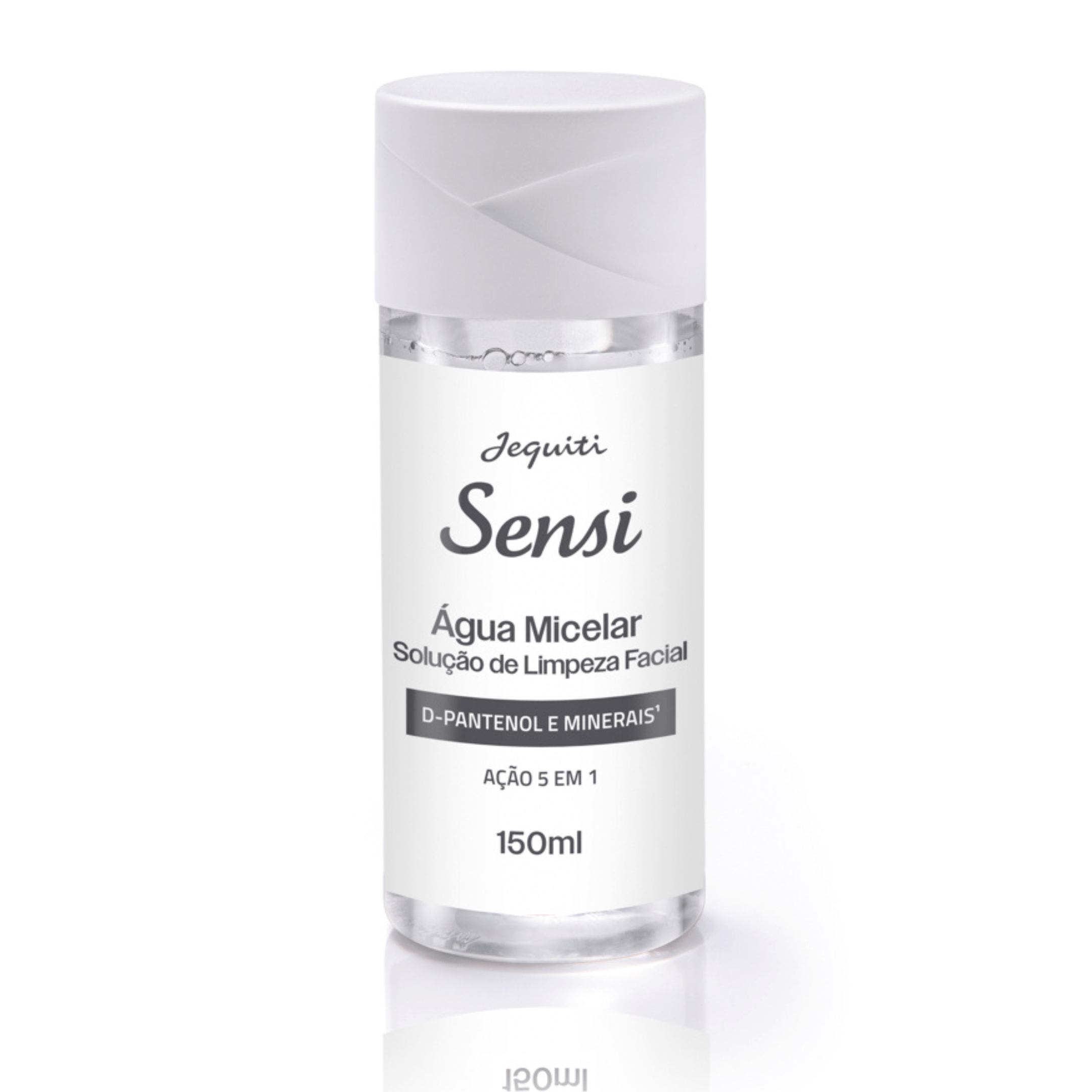 Água Micelar Limpeza Facial 5 Em 1 Sensi, 150 ml