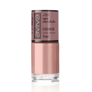 Aviva Esmalte Amo Chocolate Cremoso Cookie, 7 ml