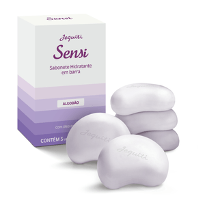 Sabonete Hidratante em Barra Sensi Algodão, 5x80g