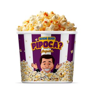Balde Pipoca Silvio Santos 2,5L – Quem Quer Pipoca?