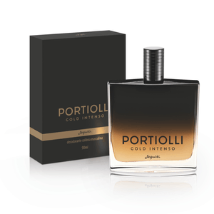 Portiolli Gold Intenso Desodorante Colônia Masculina, 90 ml